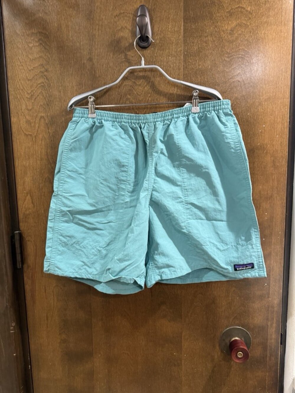 Patagonia Men Baggies  Shorts 7” 58035 Lined Fresh Teal Size L